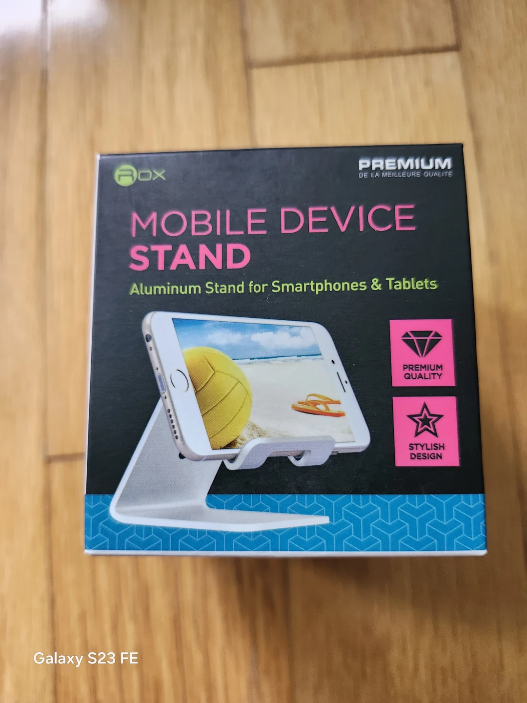 Rox Aluminum Mobile Device Stand for Smartphones & Tablets