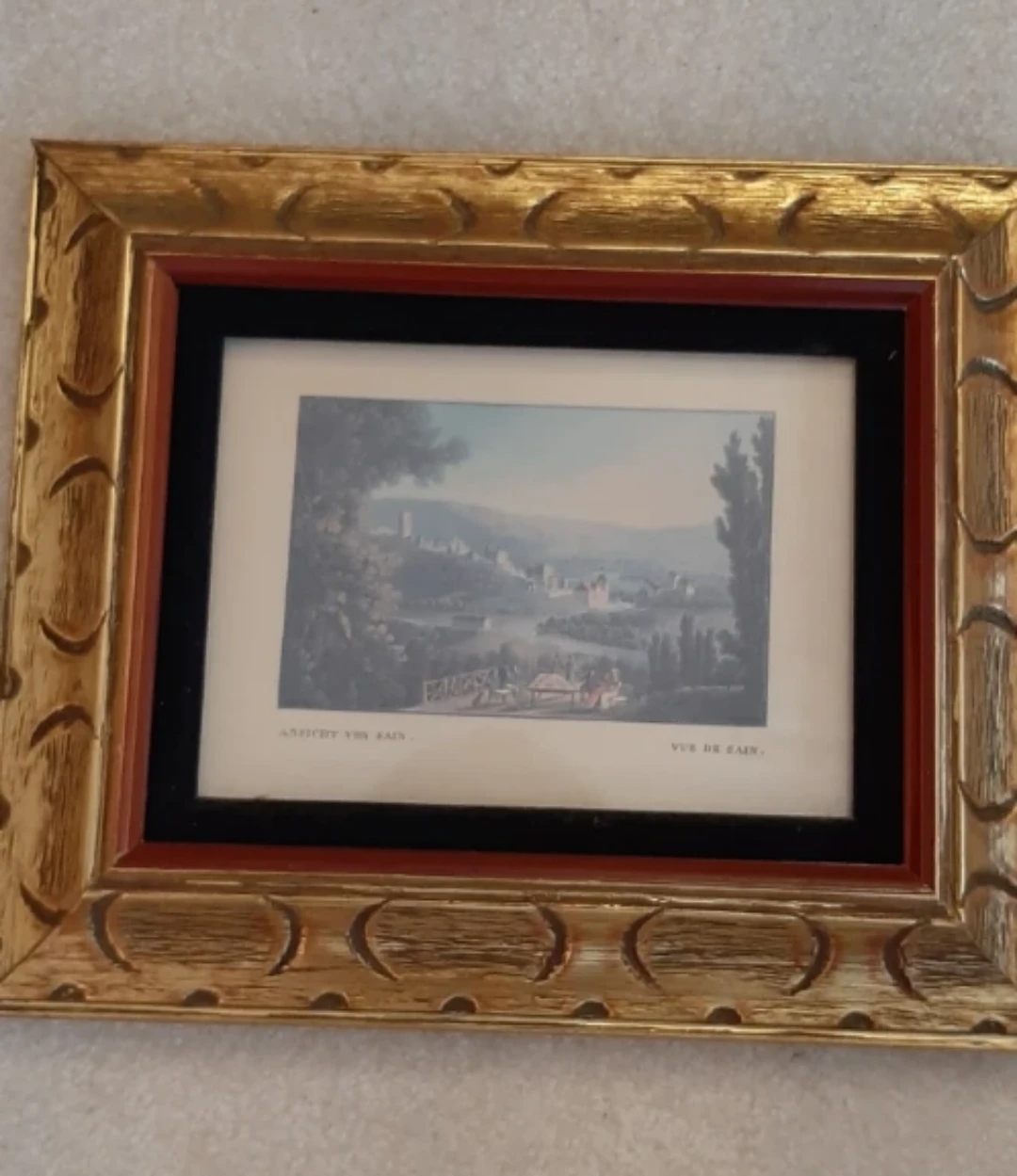 Framed Ansicht Von Sain-Vue De Sain print - photo 2