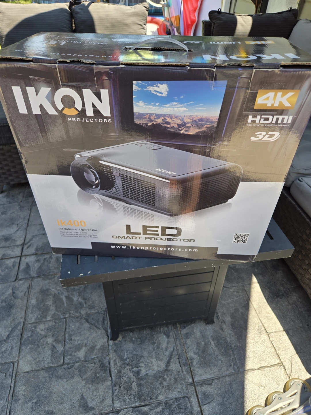 IKON IK400 4K LED Smart Projector