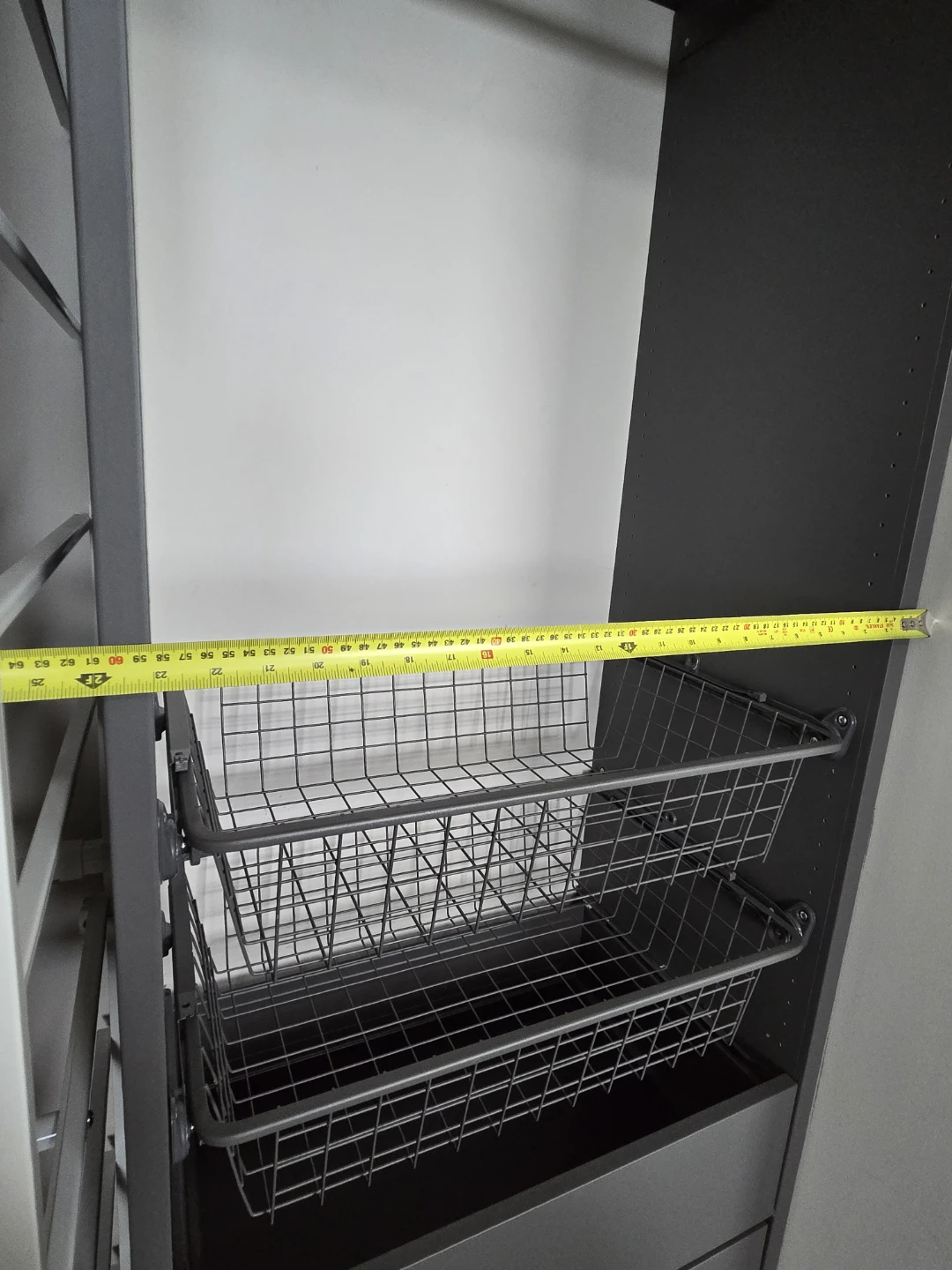 IKEA AURDAL Wardrobe Dark Gray - photo 3