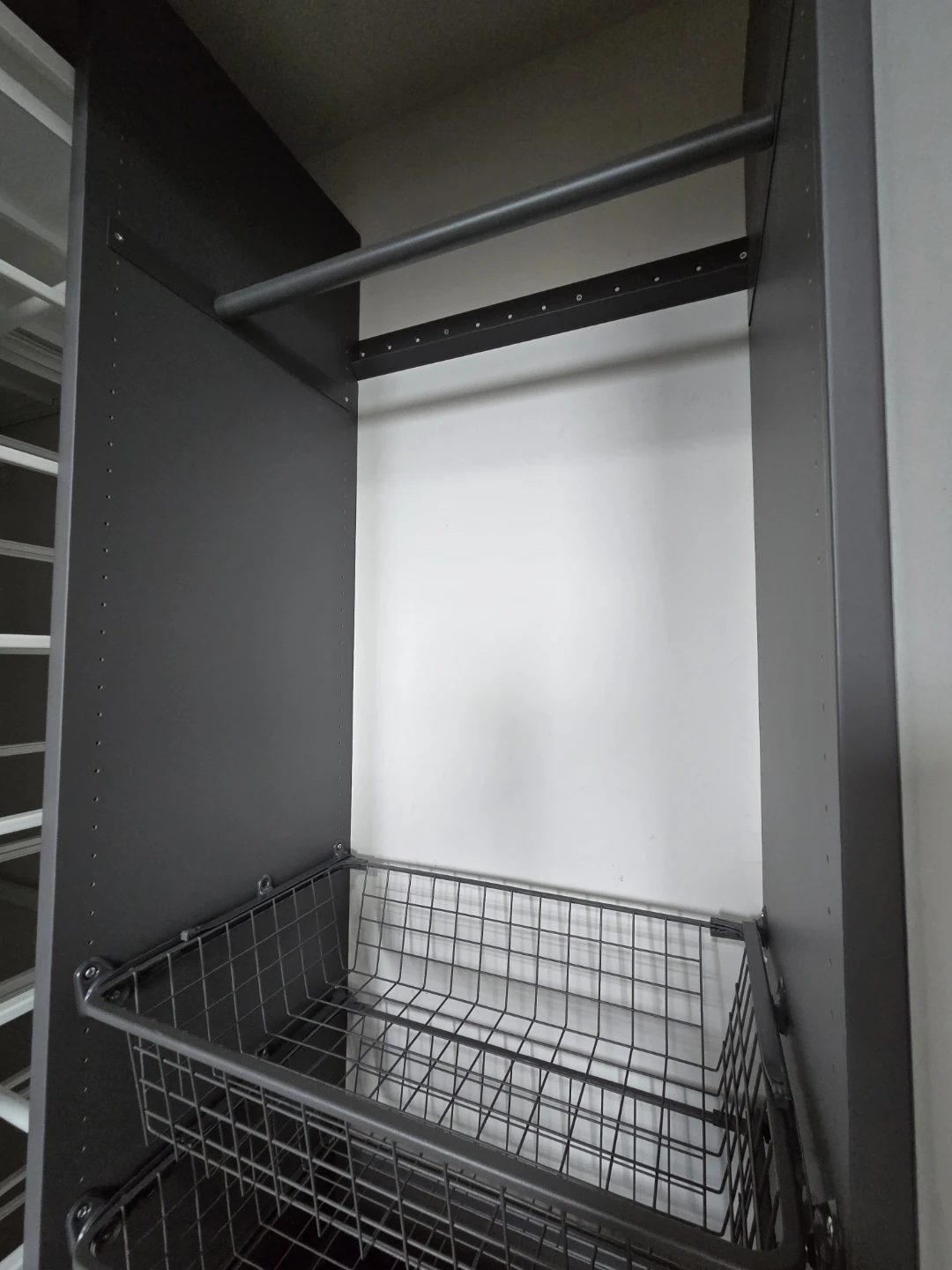 IKEA AURDAL Wardrobe Dark Gray - photo 5