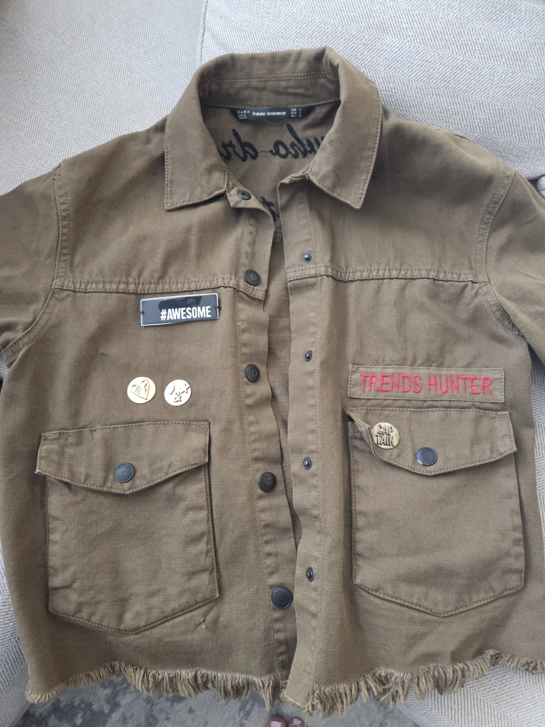 Zara Trafaluc Denimwear Jacket - Size S - photo 2