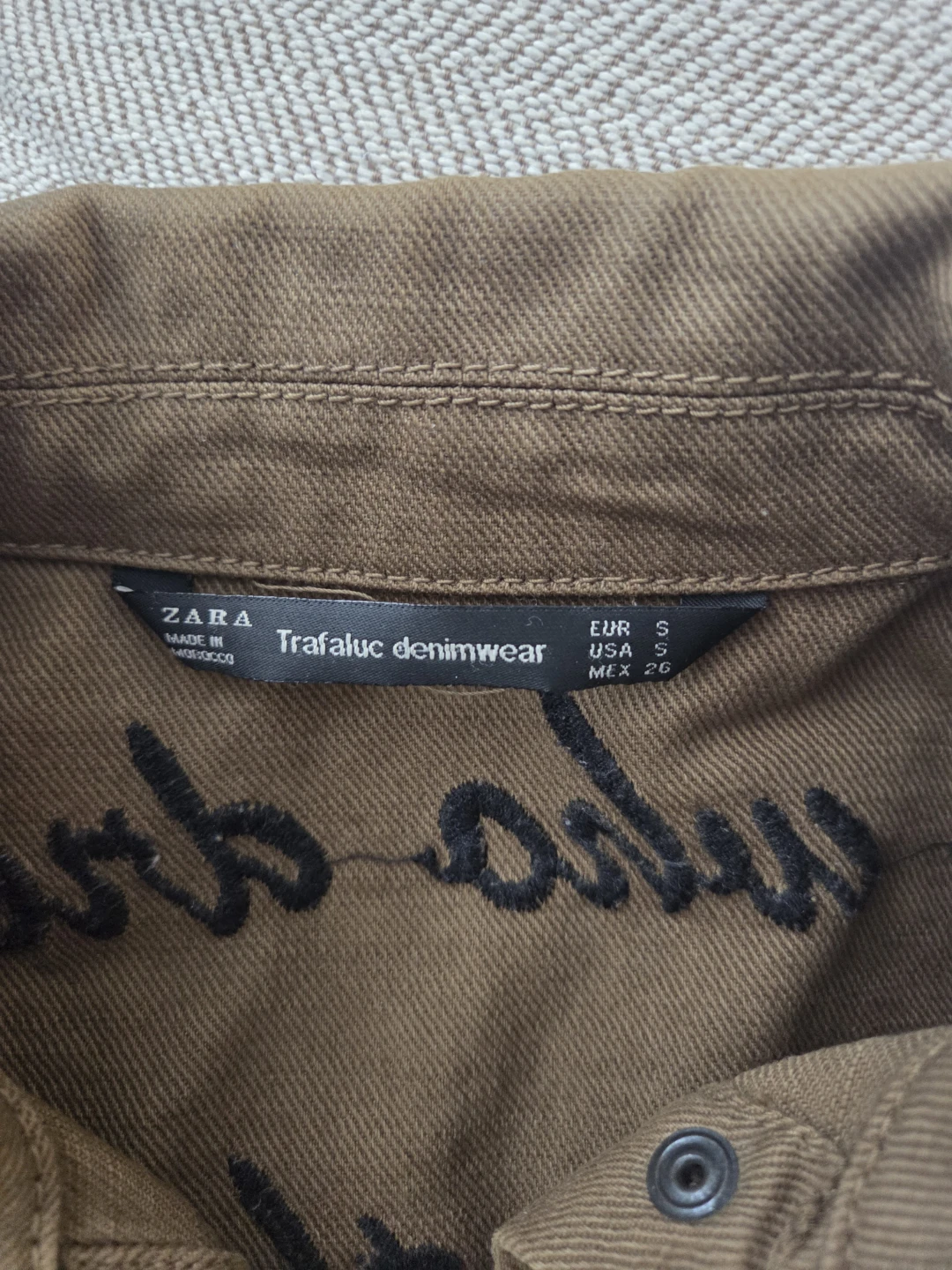 Zara Trafaluc Denimwear Jacket - Size S - photo 3