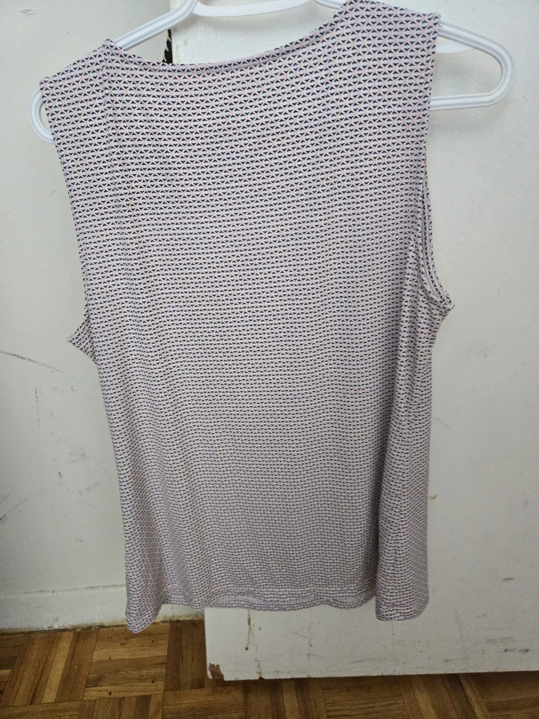 Style & Co. Women's Tank Top - Pink Geometric Print - Size L - photo 2