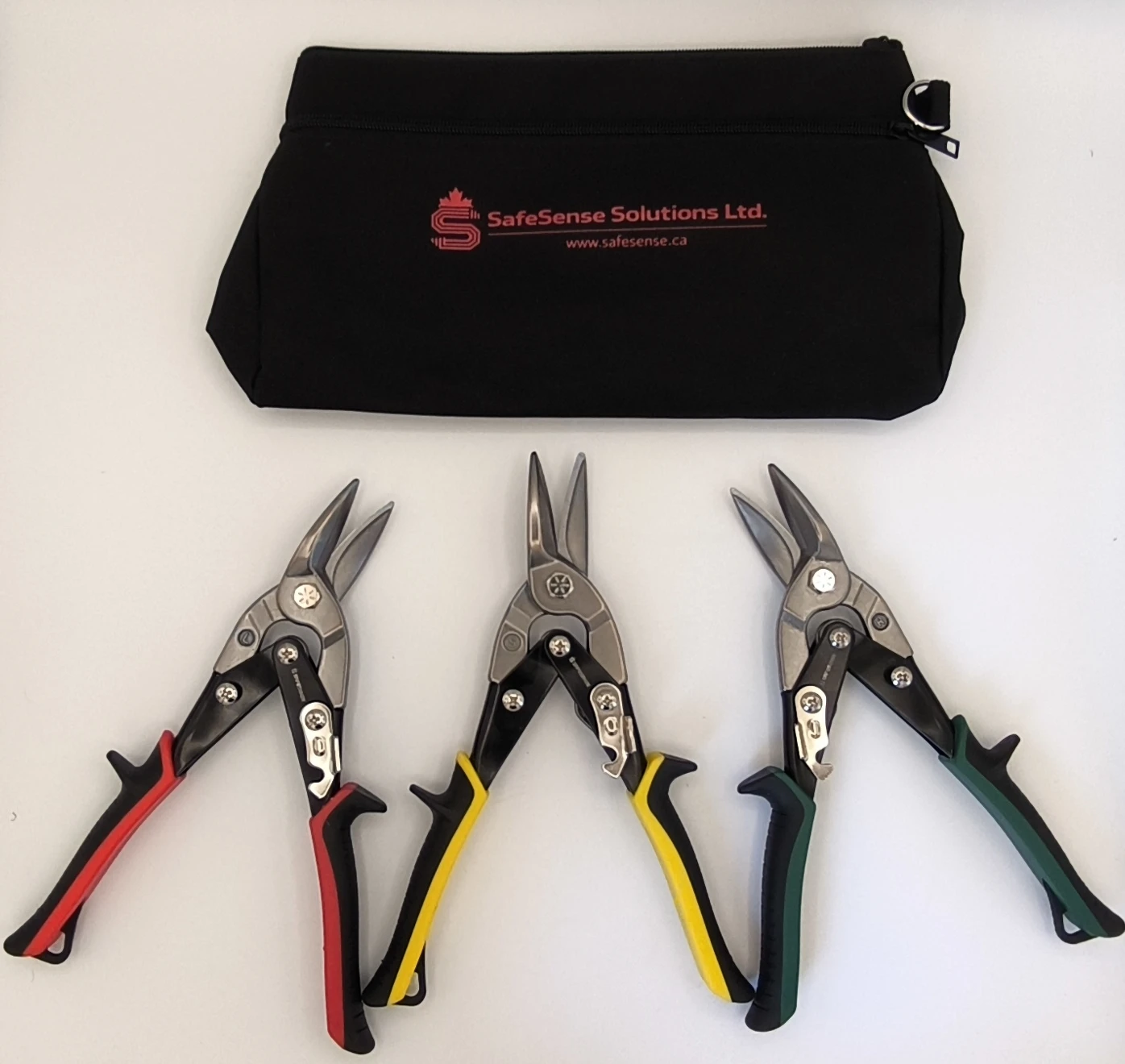 10" AVIATION SNIPS SET  (Cr-Mo) Steel | Heavy-Duty 3-Piece Set - photo 2