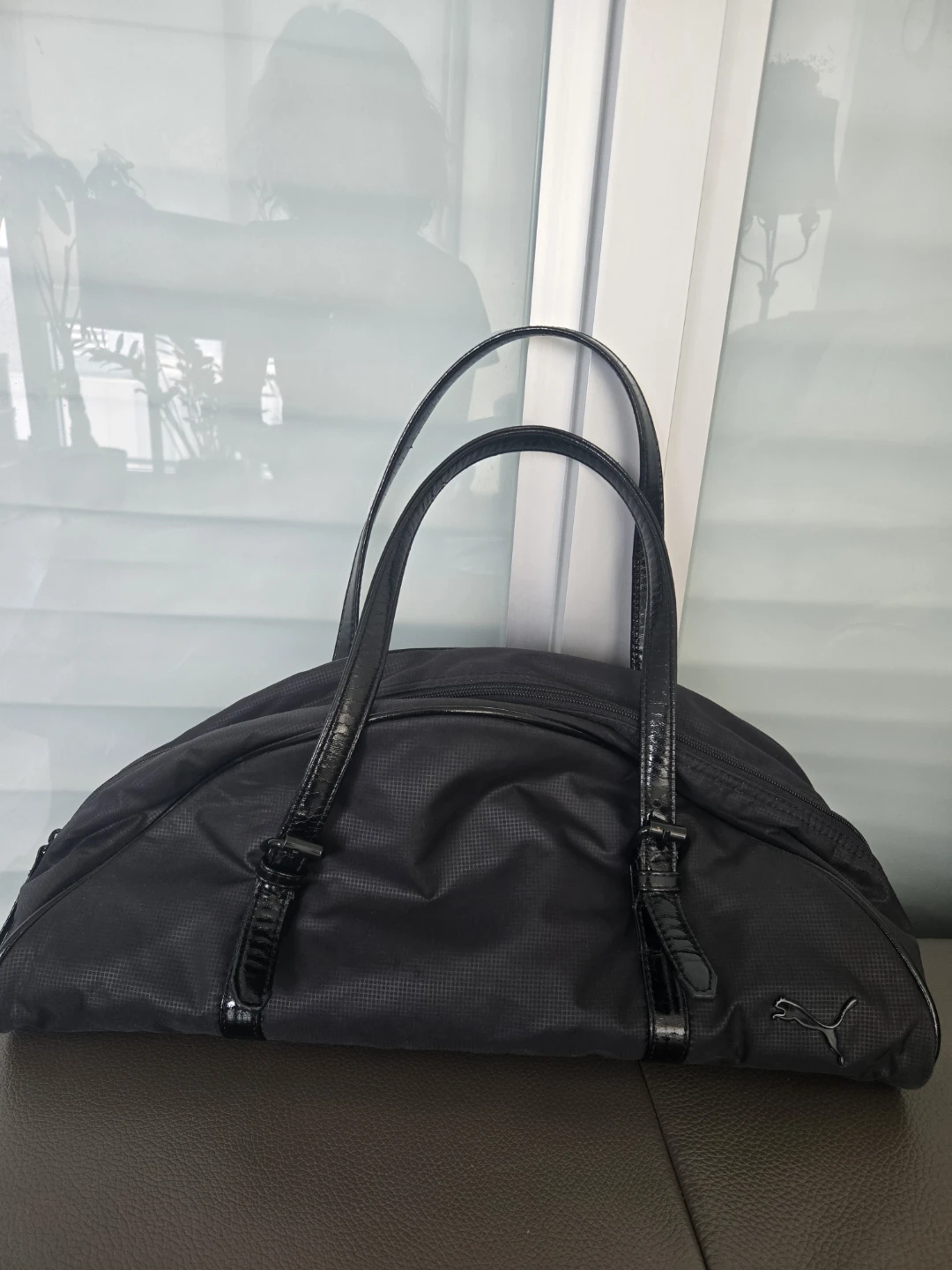 Puma Black Duffel Bag