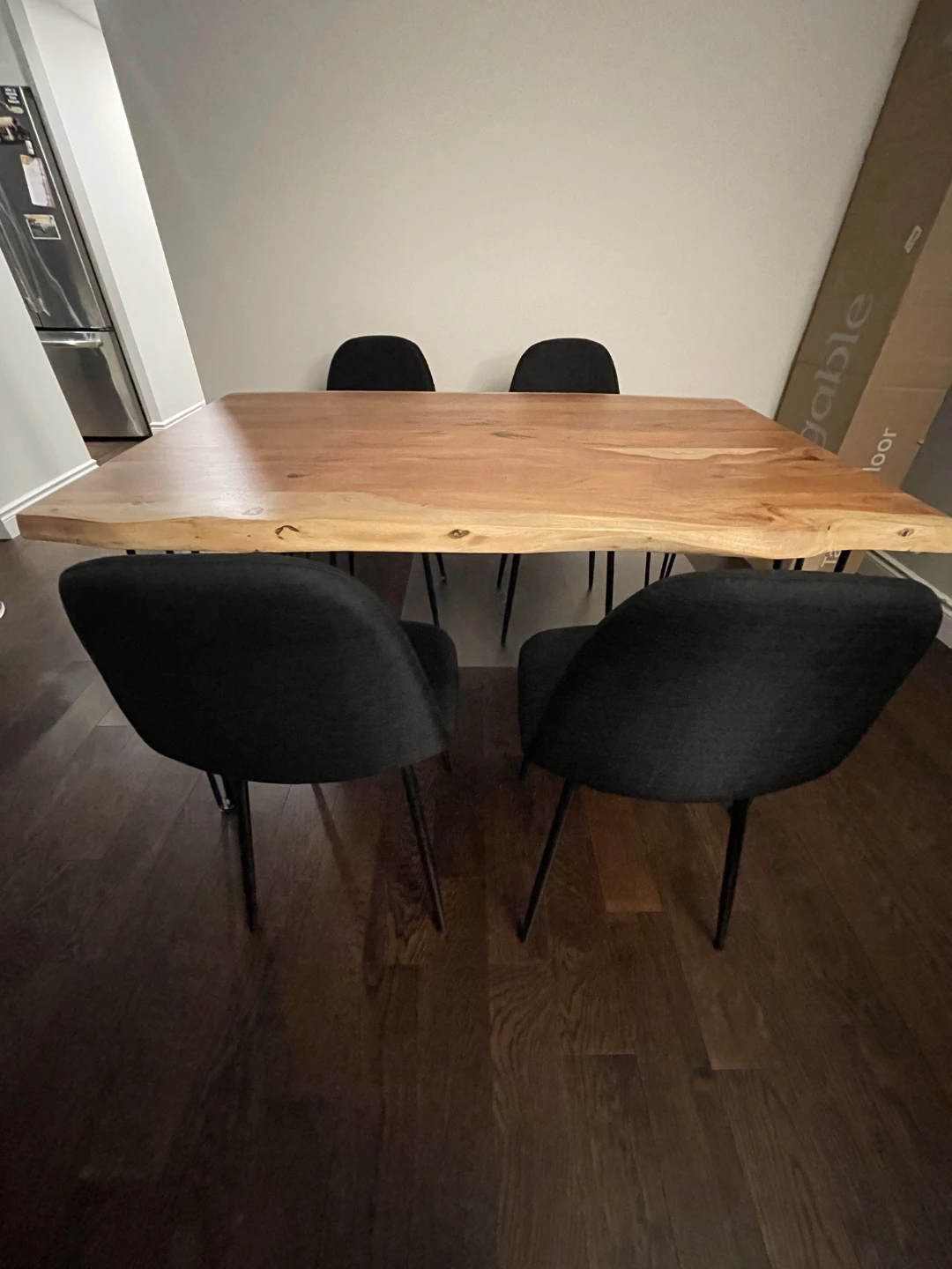 Solid Acacia Wood dining table - photo 2
