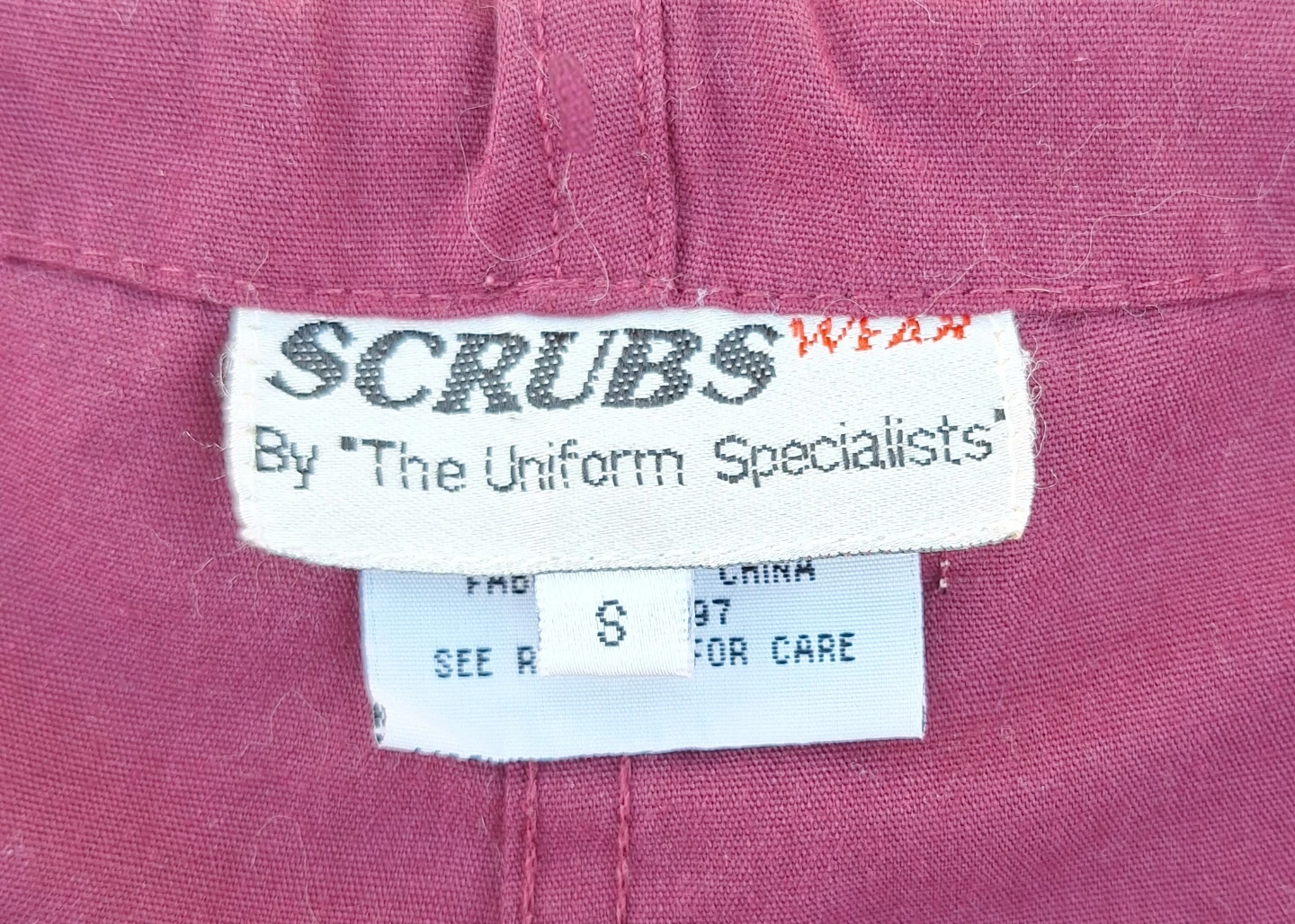 SCRUBS WEAR Maroon Scrub Pants, Small (Kit Cat Club rescue) - photo 3