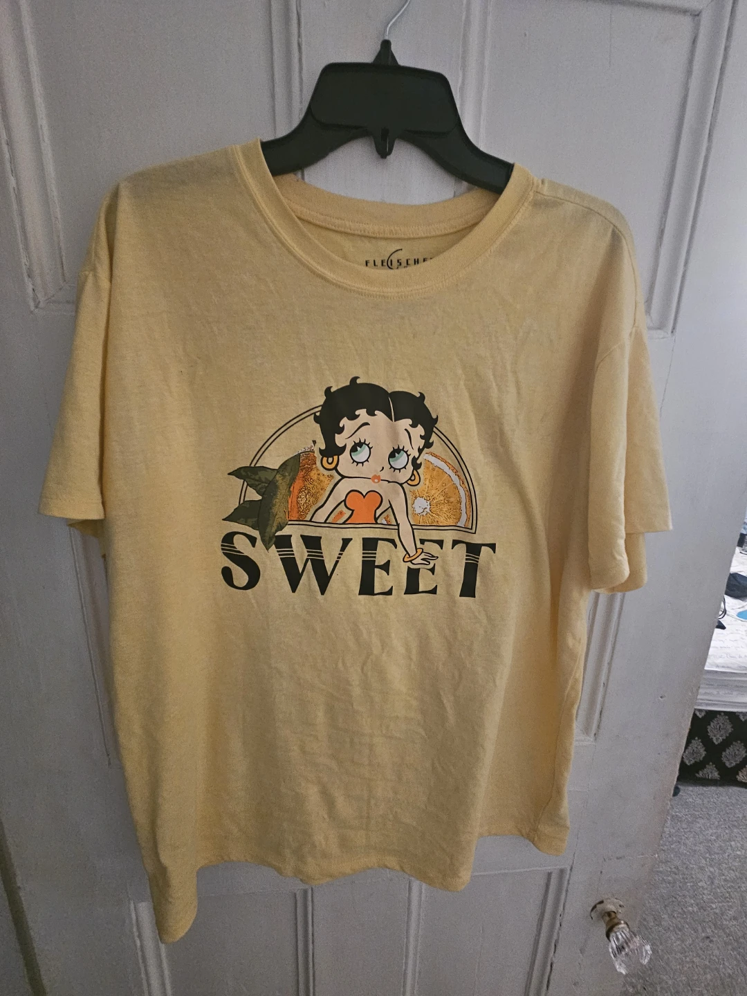 Fleischer Studios Betty Boop "Sweet Oranges" T-Shirt Size L