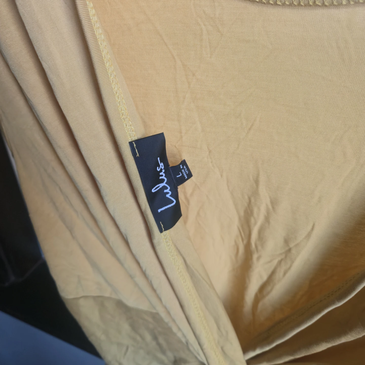 Lulus Twist Front Cutout Top - Yellow - Size L - photo 5
