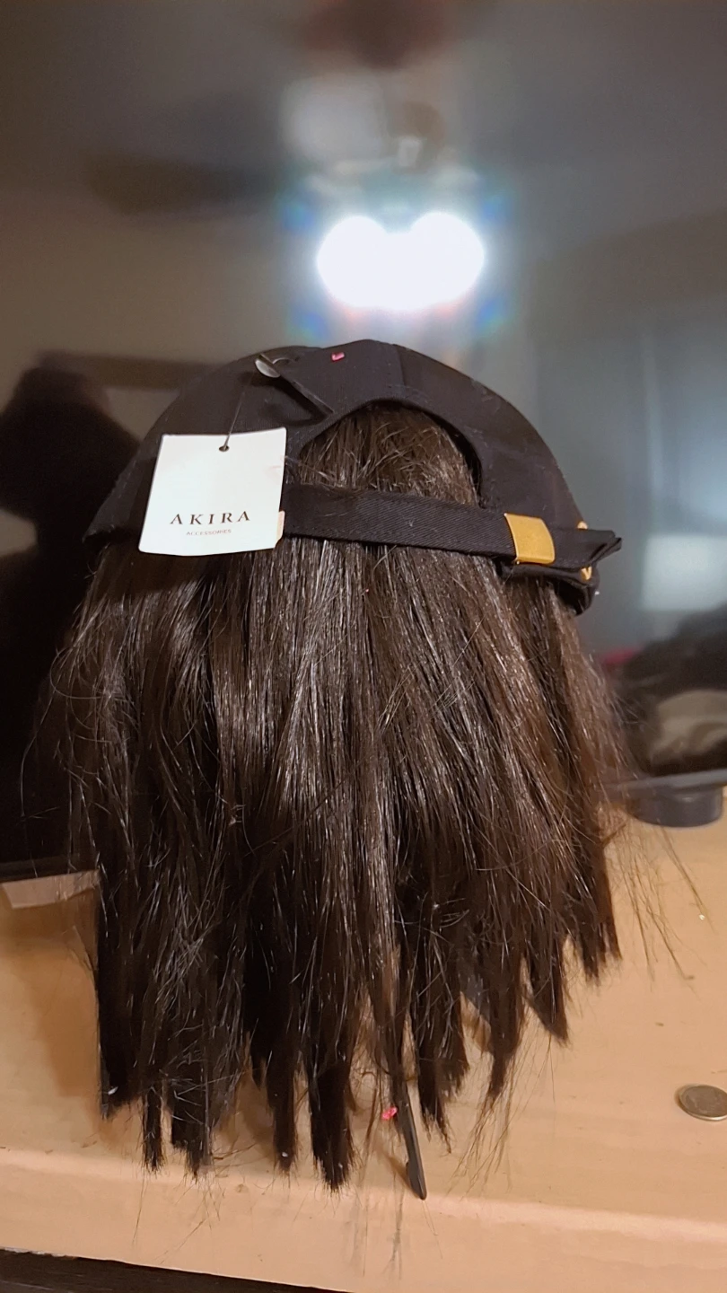 Akira Black Baseball Cap - photo 4