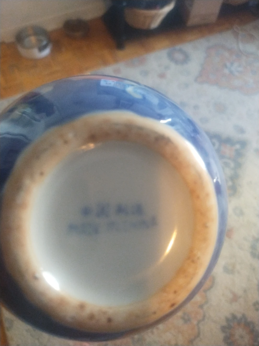 Blue Floral Ceramic Vase - photo 2