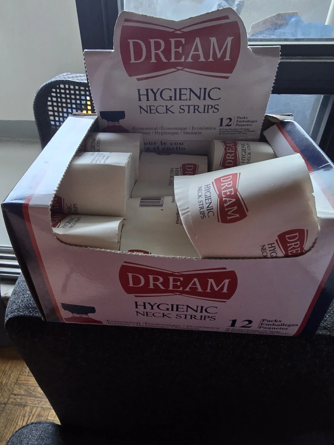 Dream Hygienic Neck Strips -8 packs left for hairdressers