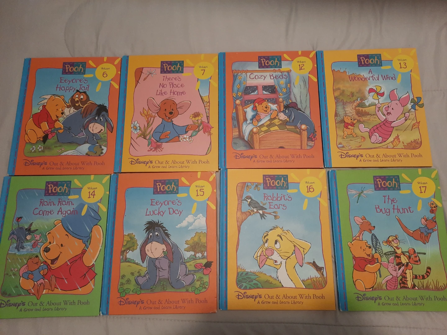 Disney's Out & About With Pooh - Grow and Learn Library Books