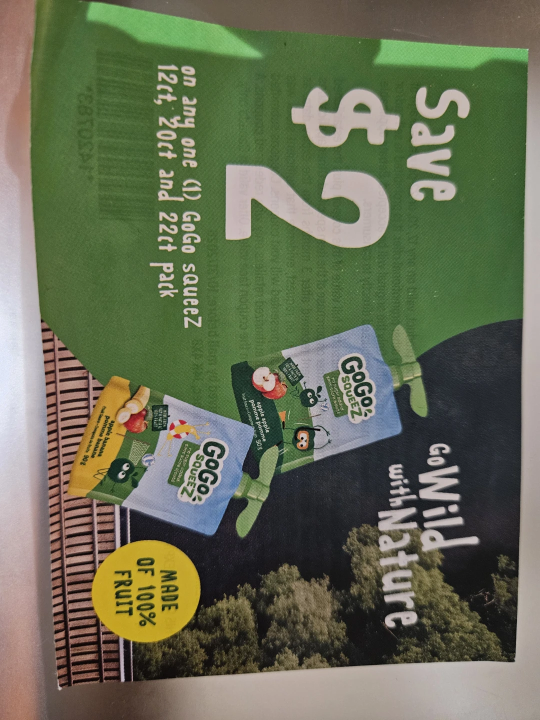 $2 Off GoGo Squeez Coupons