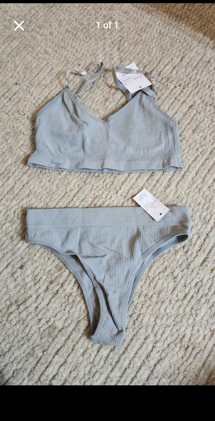 New Lingerie Bra and Panty Set