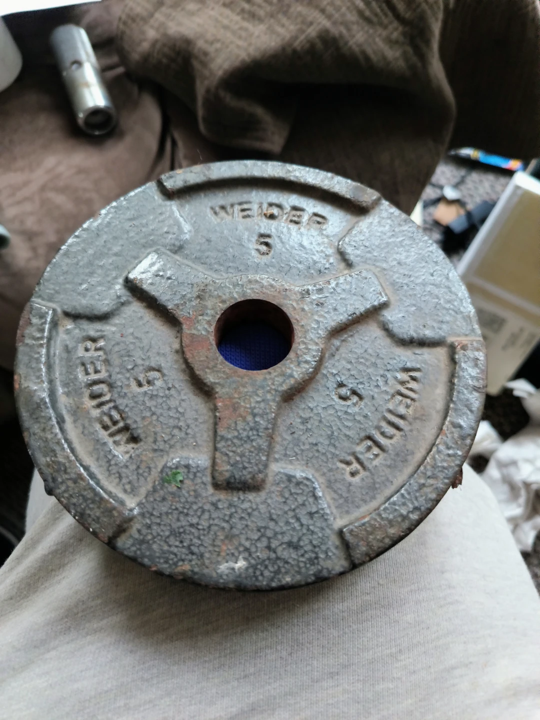Weider 5 lb Weight Plates (Pair) - photo 2