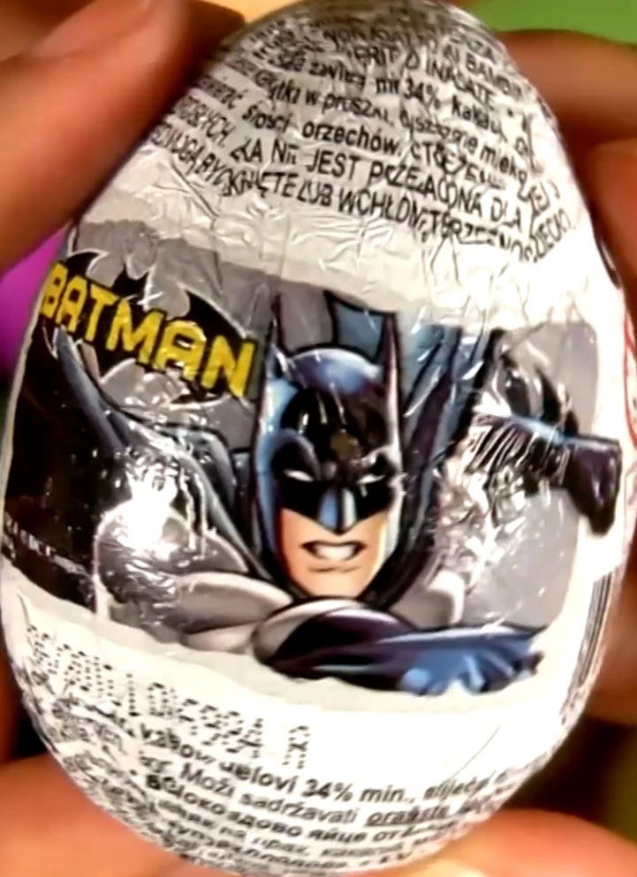 Batman Chocolate Egg