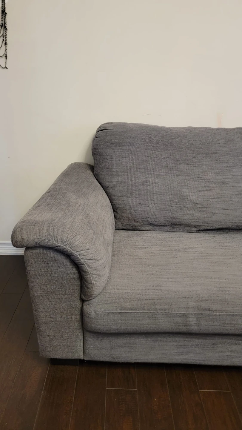 Grey Ikea Tidafors Fabric Sofas - photo 3