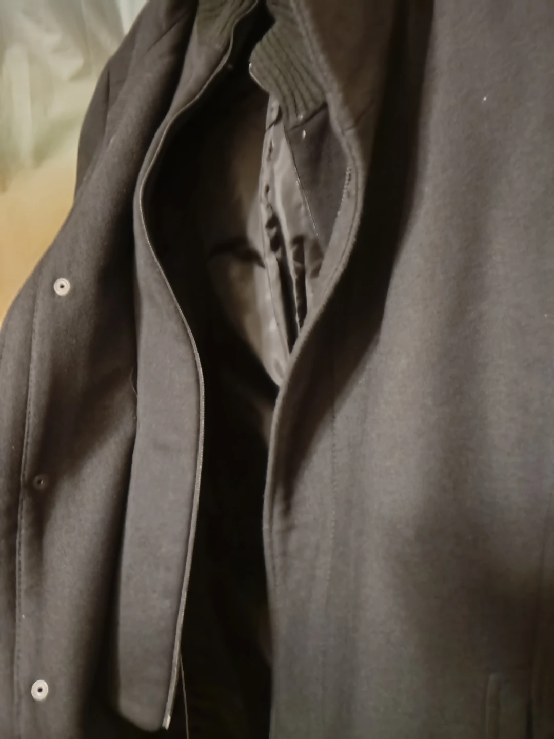 ZARA Men's Black Coat XXL - photo 3