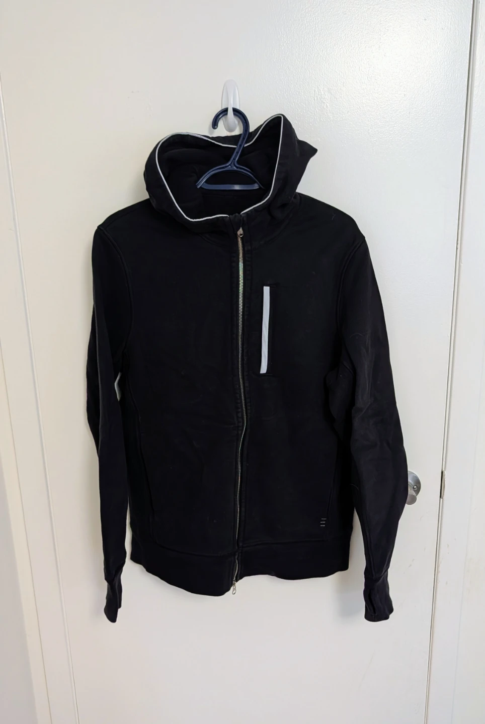 Lululemon Black Full Zip Hoodie - Men's Size Medium