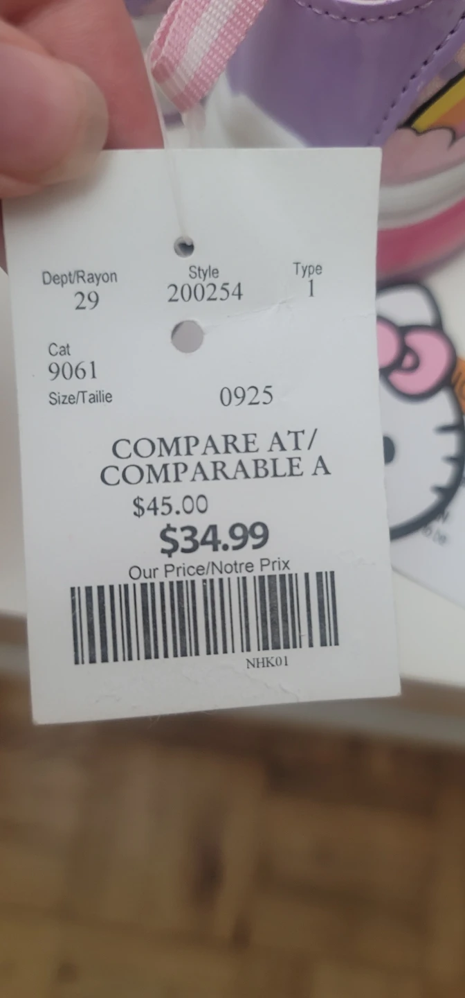 Hello Kitty Toddler Shoes Size 5 - photo 3