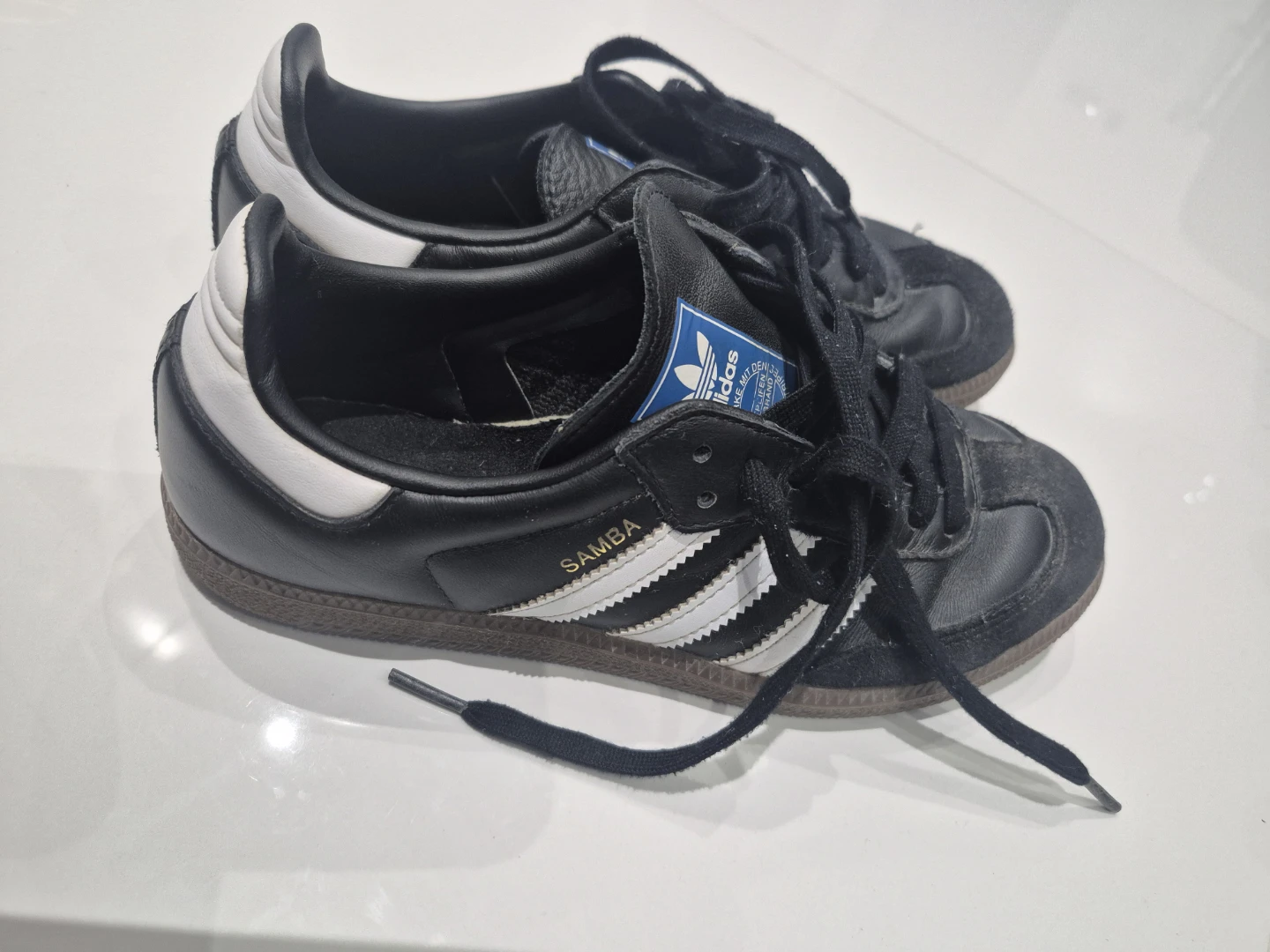 Adidas Samba Black White Sneakers - photo 3