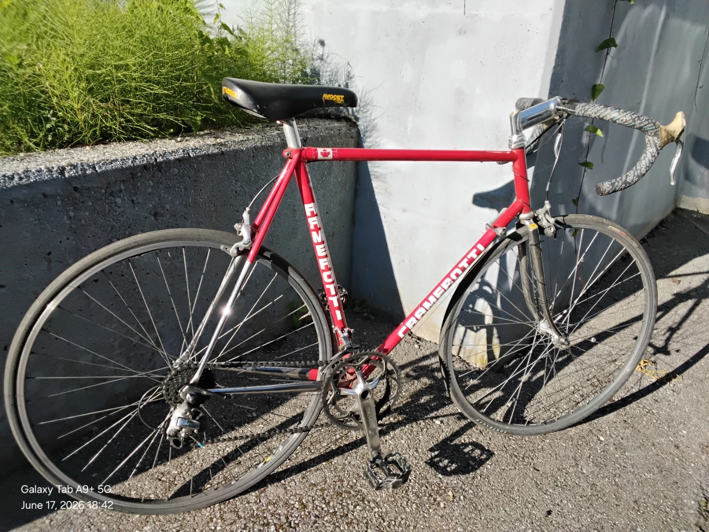 CRAMEROTTI vintage excellent light weight road racer bicycle
