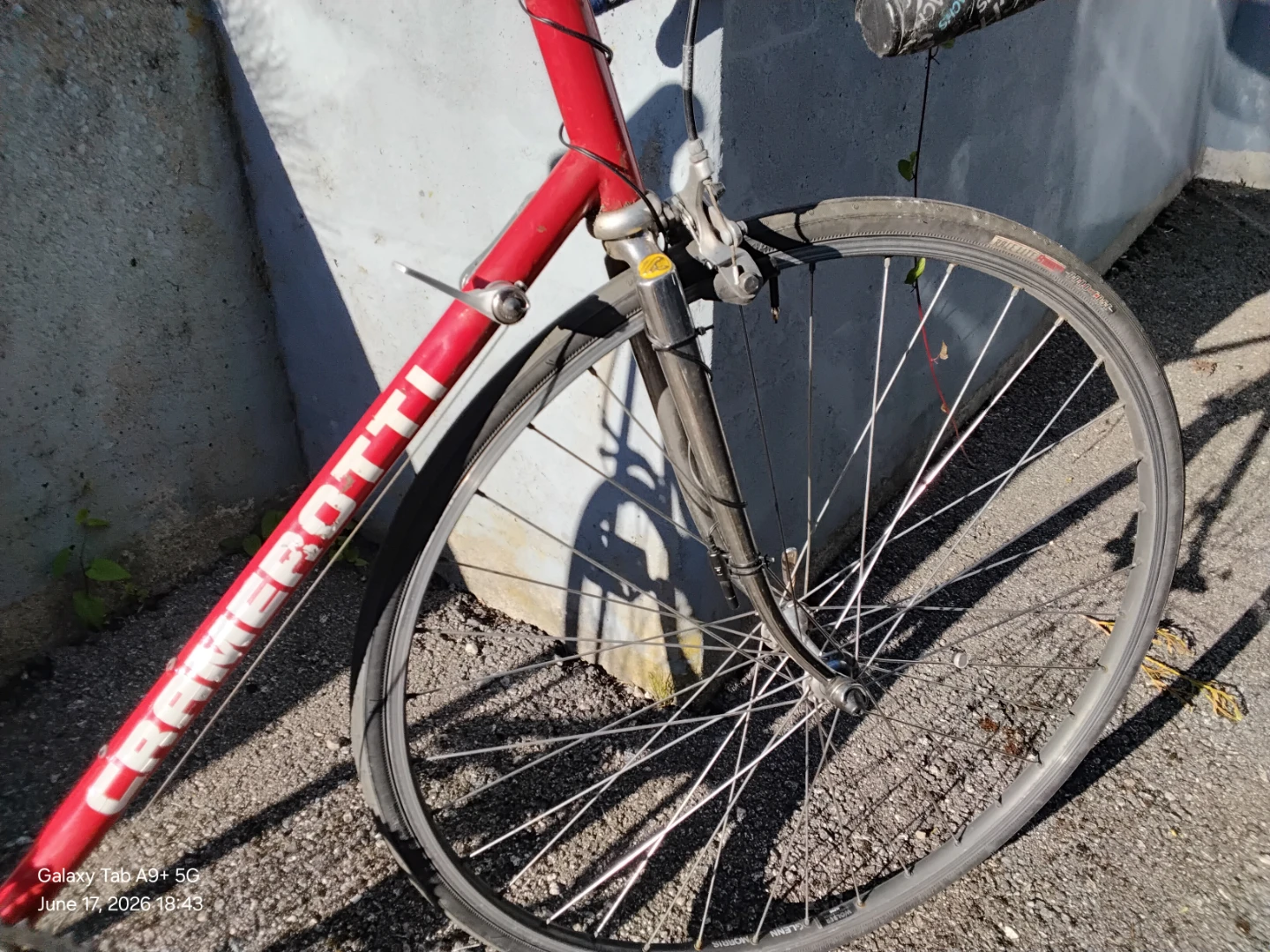 CRAMEROTTI vintage excellent light weight road racer bicycle - photo 3