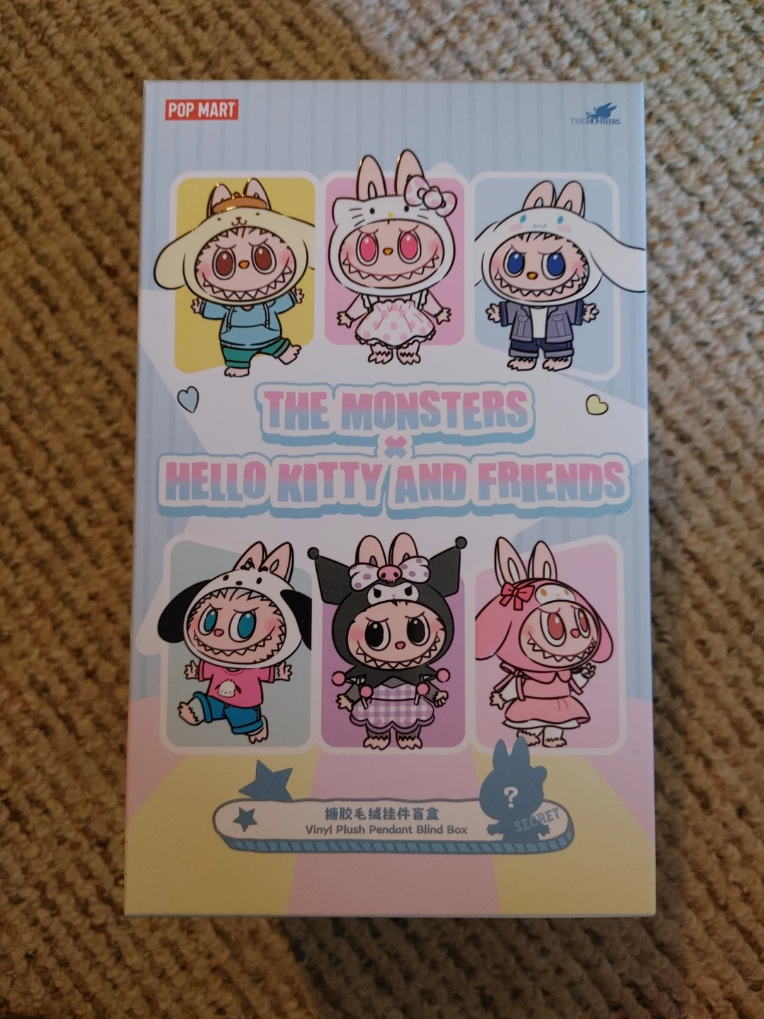Labubu Hello Kitty and Friends