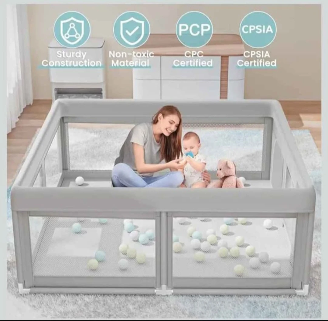 Size 47x47 inches Baby Playpen Play Pens for Babies and ...