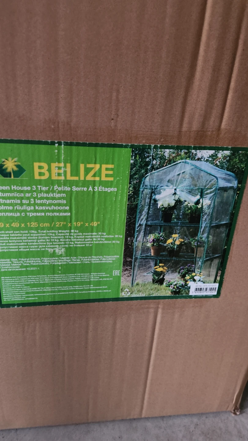 Belize Green House 3 Tier
