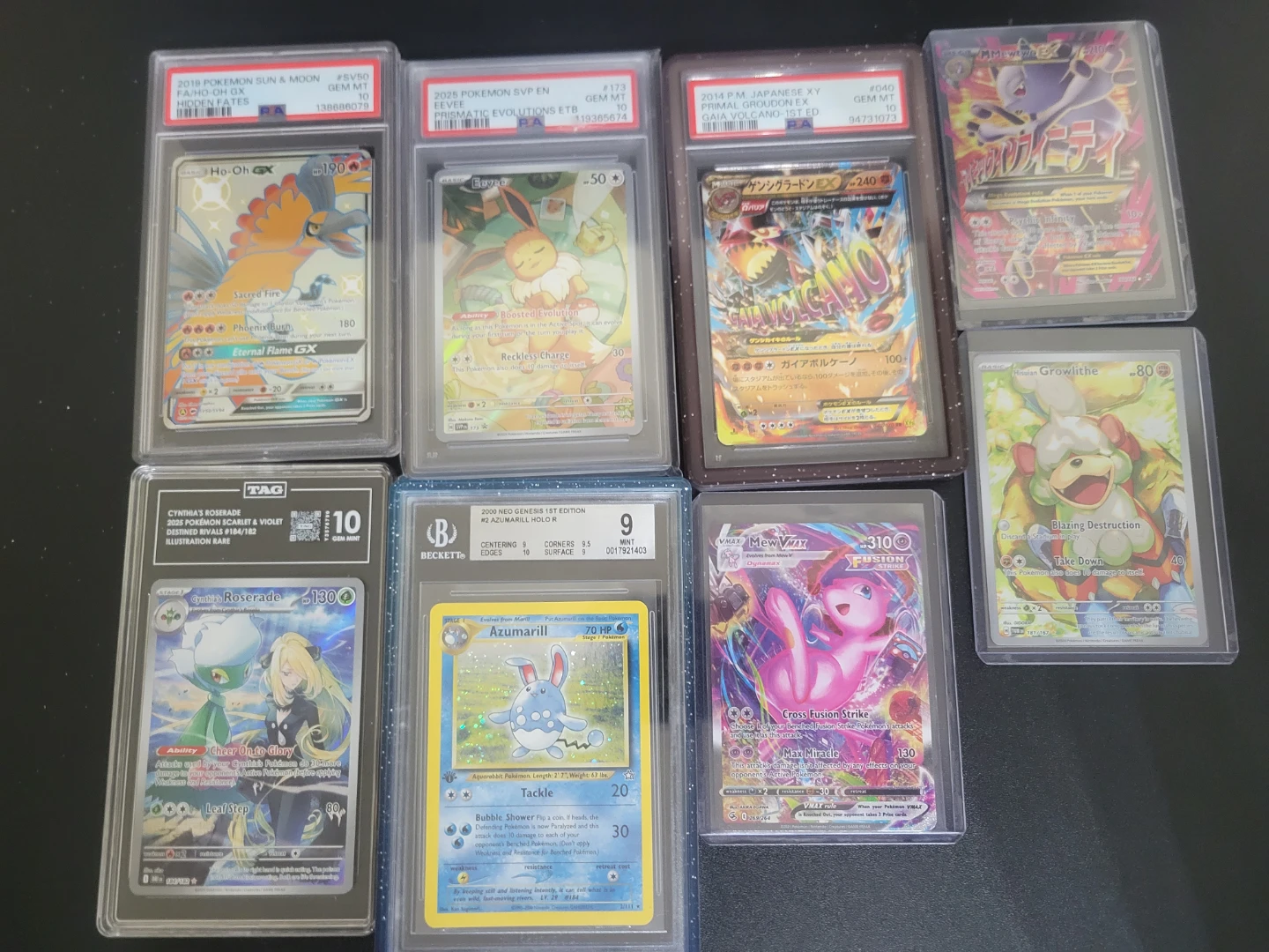 Graded/ungraded pokemon lot