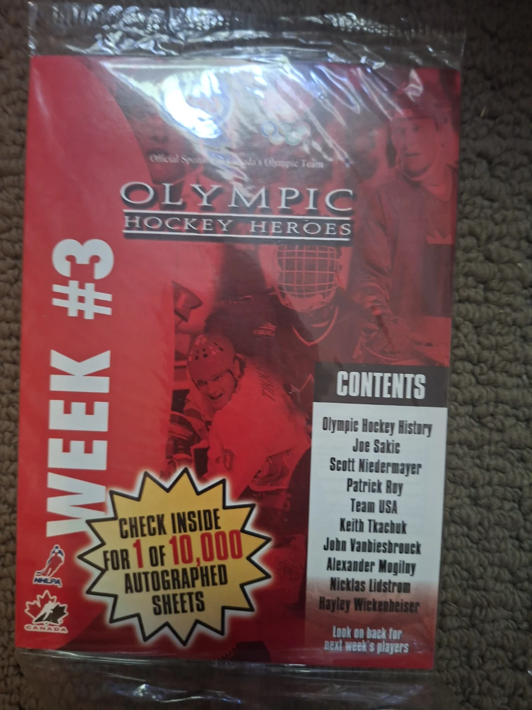 Olympic Hockey Heroes Trading Card Packs in Original Packaging - photo 2