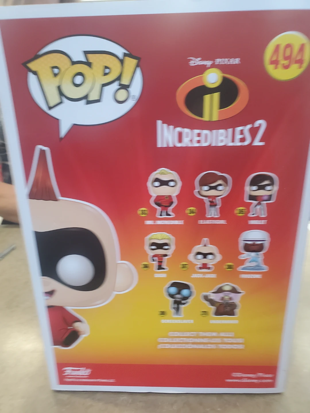 Funko Pop! Incredibles 2 Jack-Jack Vinyl Figure #494 - photo 3