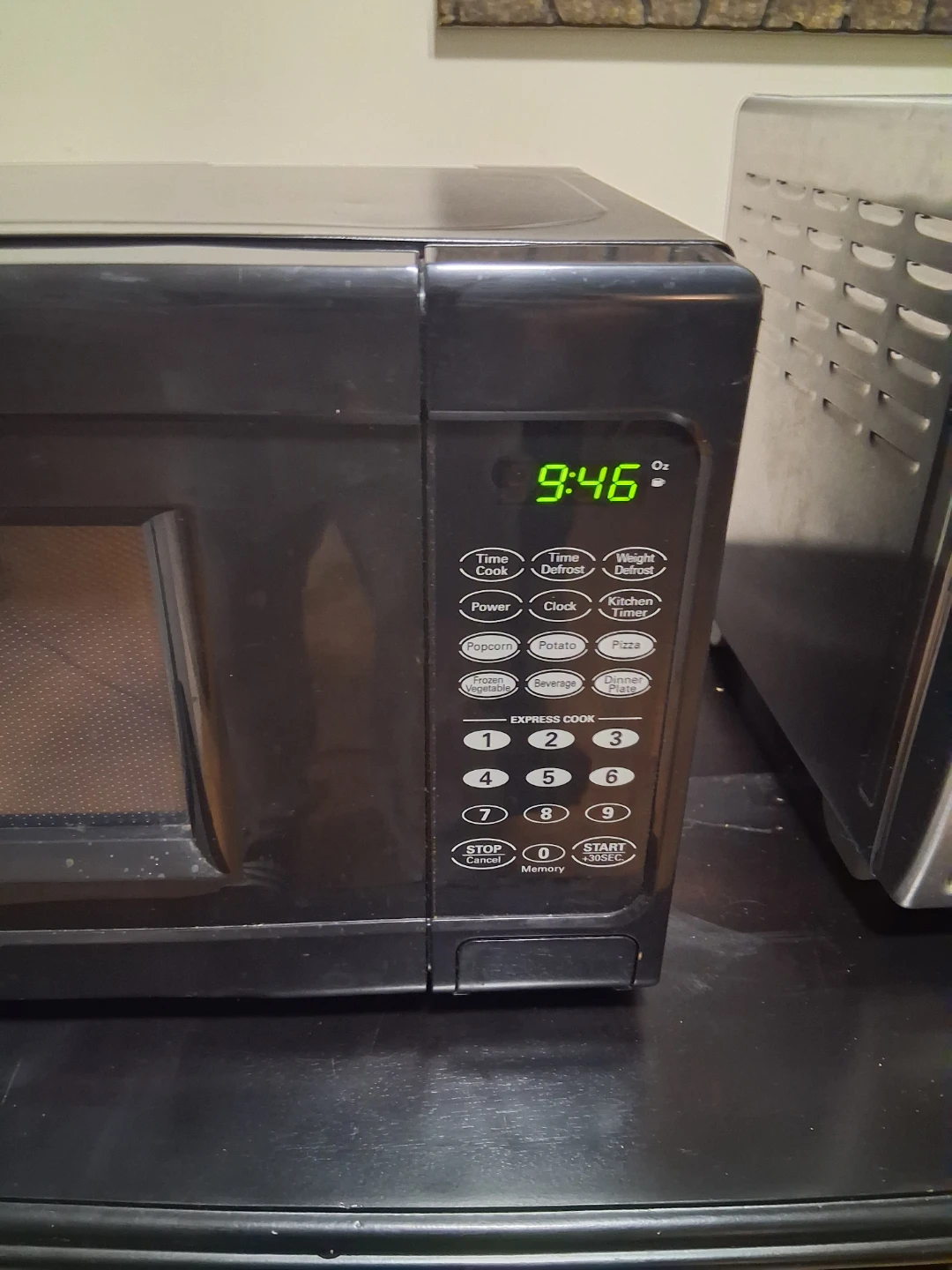 Black Chef Microwave - photo 2