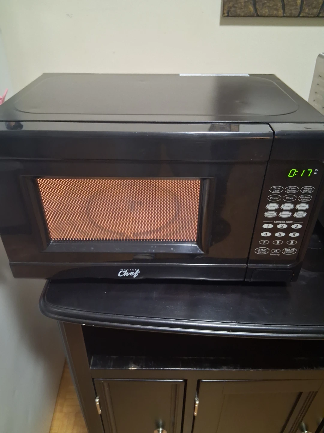 Black Chef Microwave - photo 3