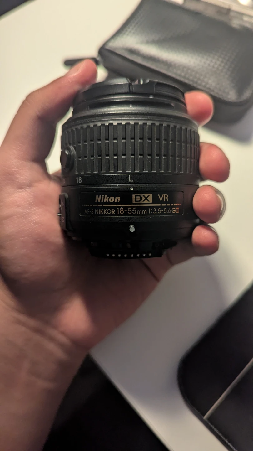 Nikkor 18-55mm kit lens AF-S