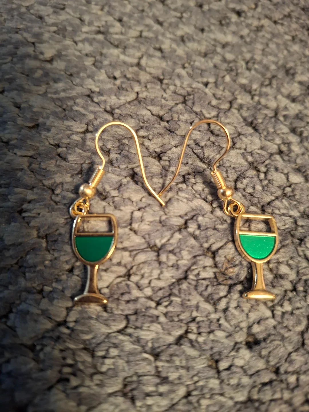 Wine Glass Earrings - photo 2