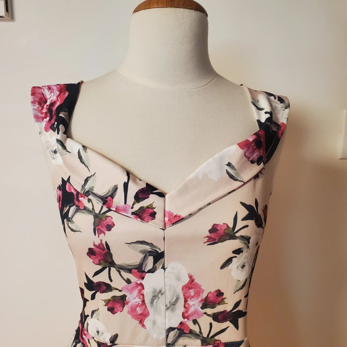 Floral Fit and Flare Dress