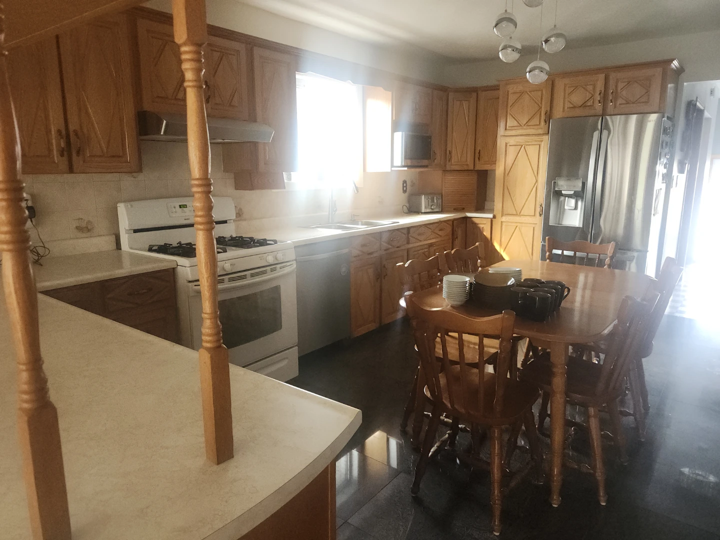Oak Kitchen Cabinet Set