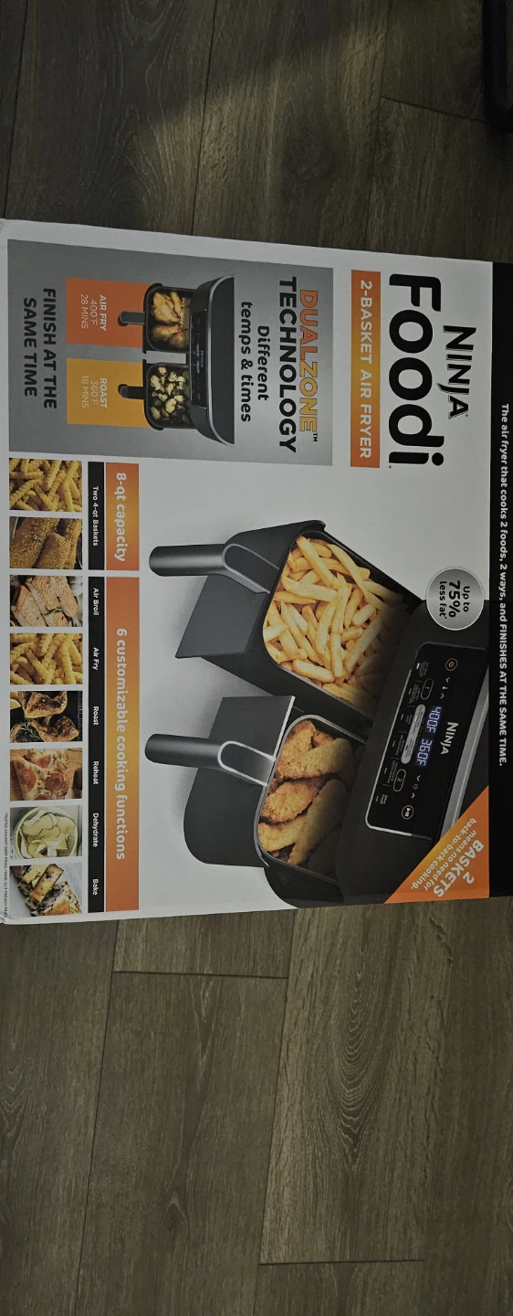Ninja Foodi 2-Basket Air Fryer