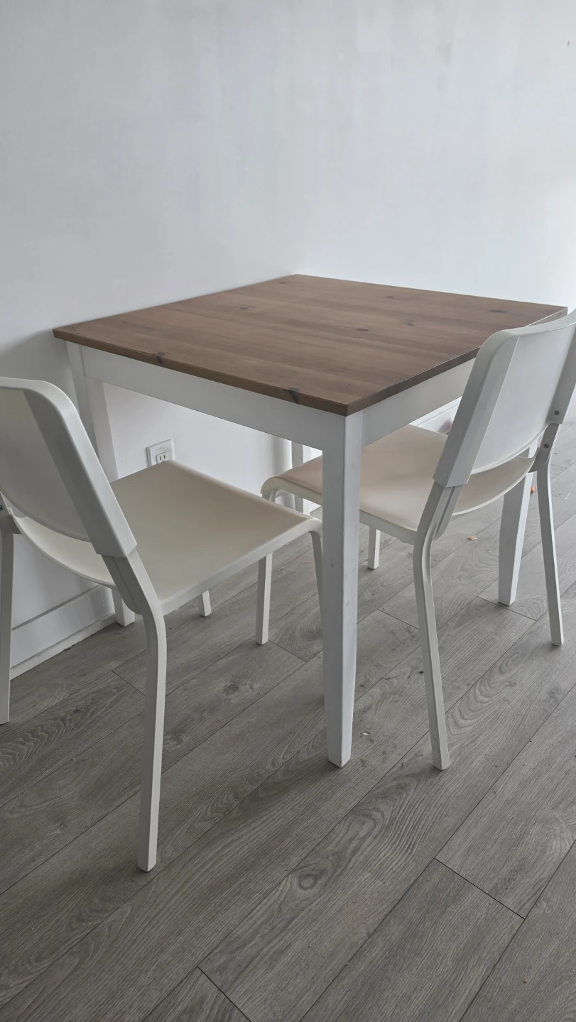 Minimalist IKEA Dining Set (Table & 2 Chairs) - photo 2