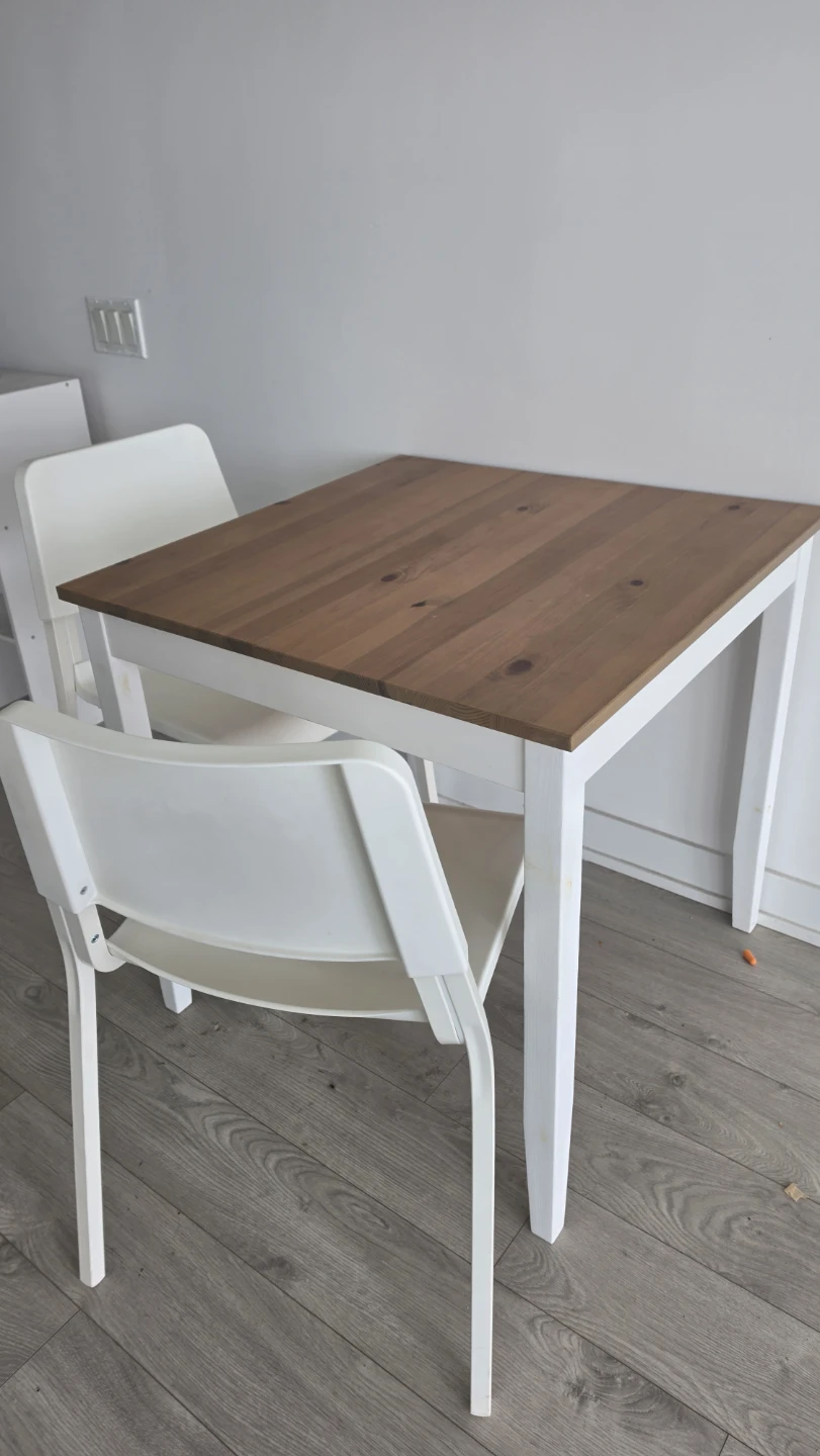 Minimalist IKEA Dining Set (Table & 2 Chairs) - photo 3