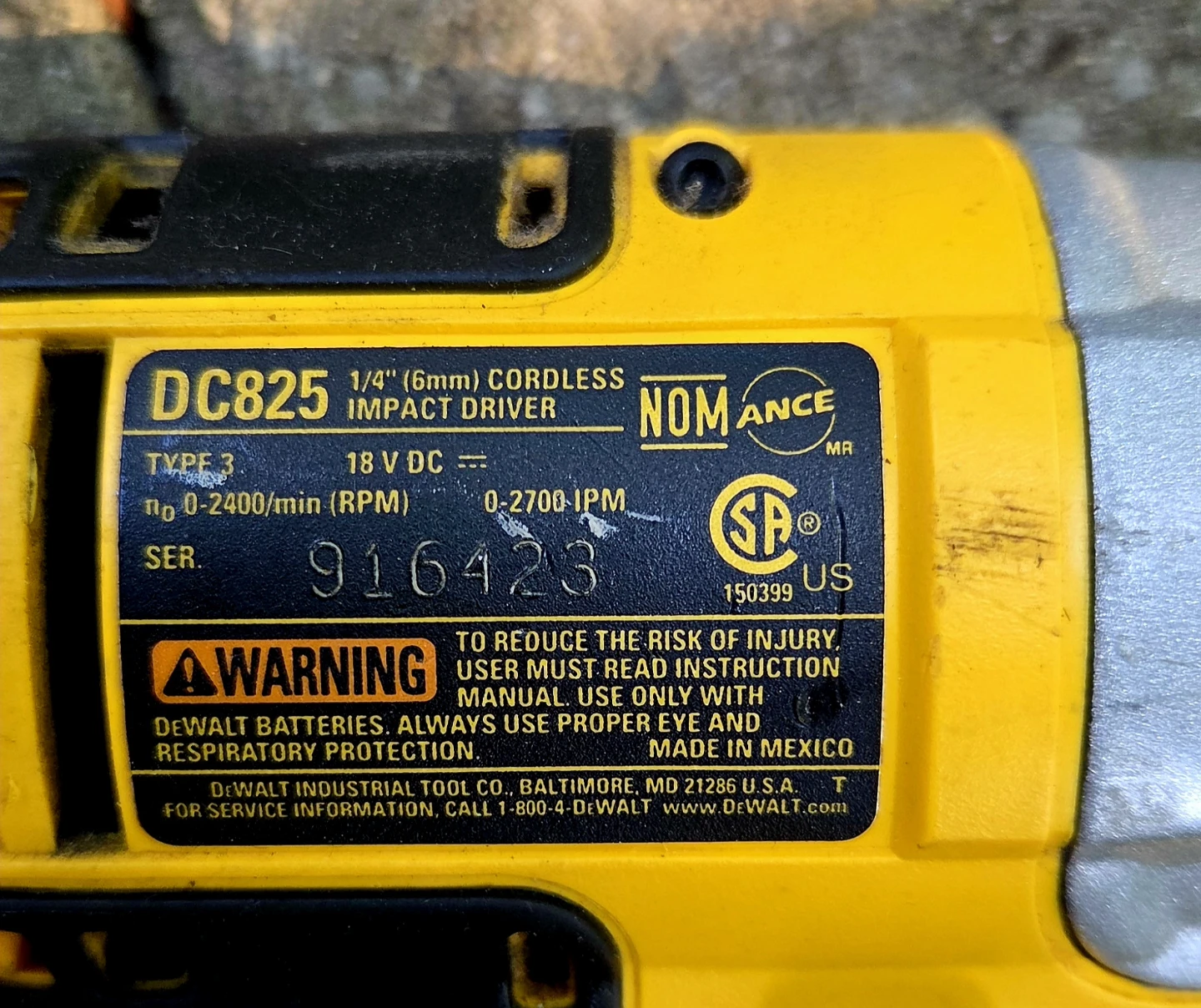 DeWalt Drill Impact Gun and Battery Charger - photo 3