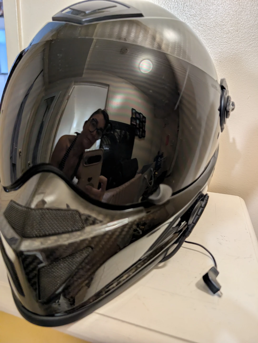 Polaris Carbon fiber Slingshot Motorcycle Helmet