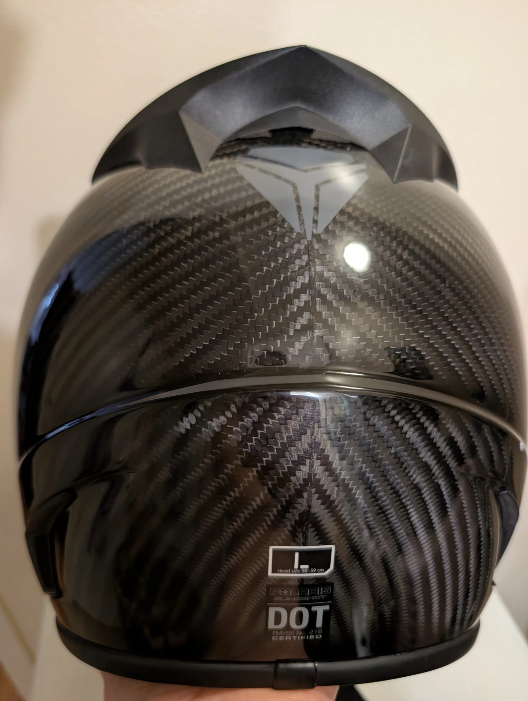 Polaris Carbon fiber Slingshot Motorcycle Helmet - photo 4