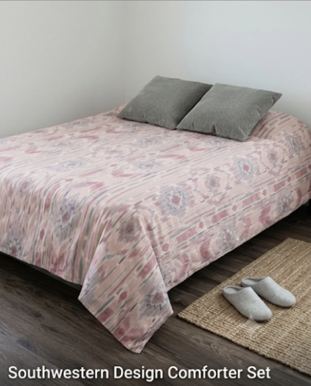 Southwestern Ikat Printed Comforter Set