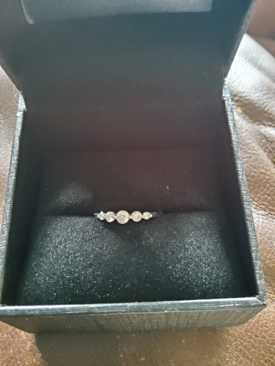 Lab Created Diamond Ring