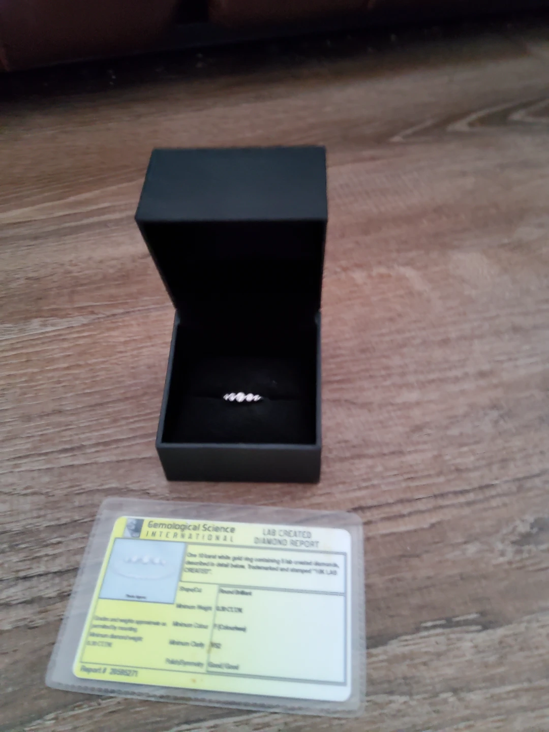 Lab Created Diamond Ring - photo 2